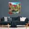 Diamond Art Kits for Adults,5D countryside Diamond Painting DIY landscape Diamond Art Diamond Painting Kit for Adult,Round Full Drill Diamonds, Diamond Art Kits 13.78x13.78inch